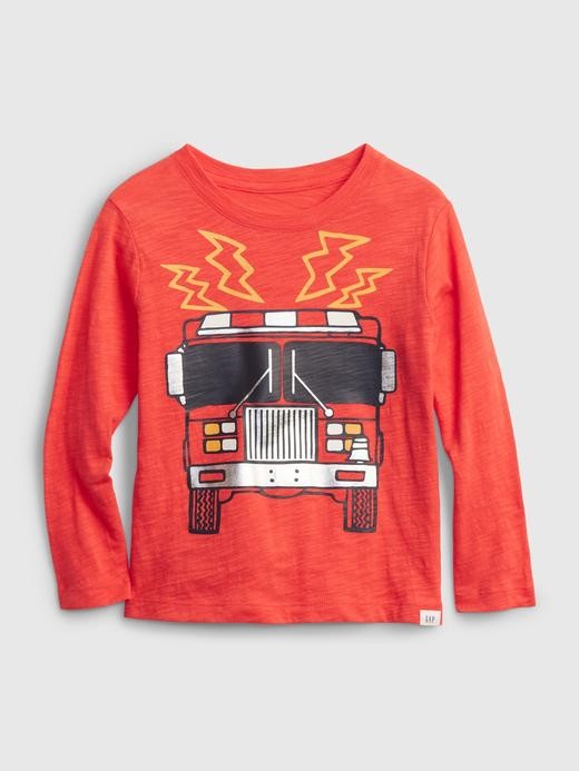 gap fire truck shirt