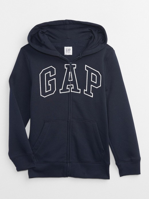 GAP Kids Gap Logo Zip Hoodie Gap