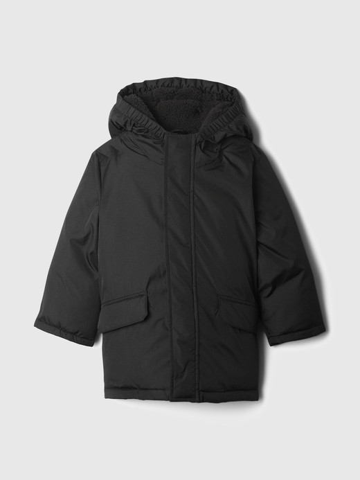 Image for babyGap Sherpa Puffer Jacket from Gap