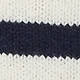 Modra - Navy Blue And White Stripe