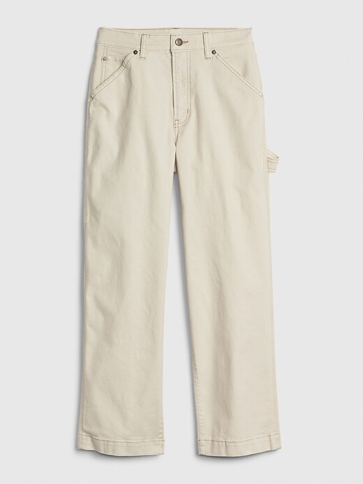 high rise carpenter pants gap