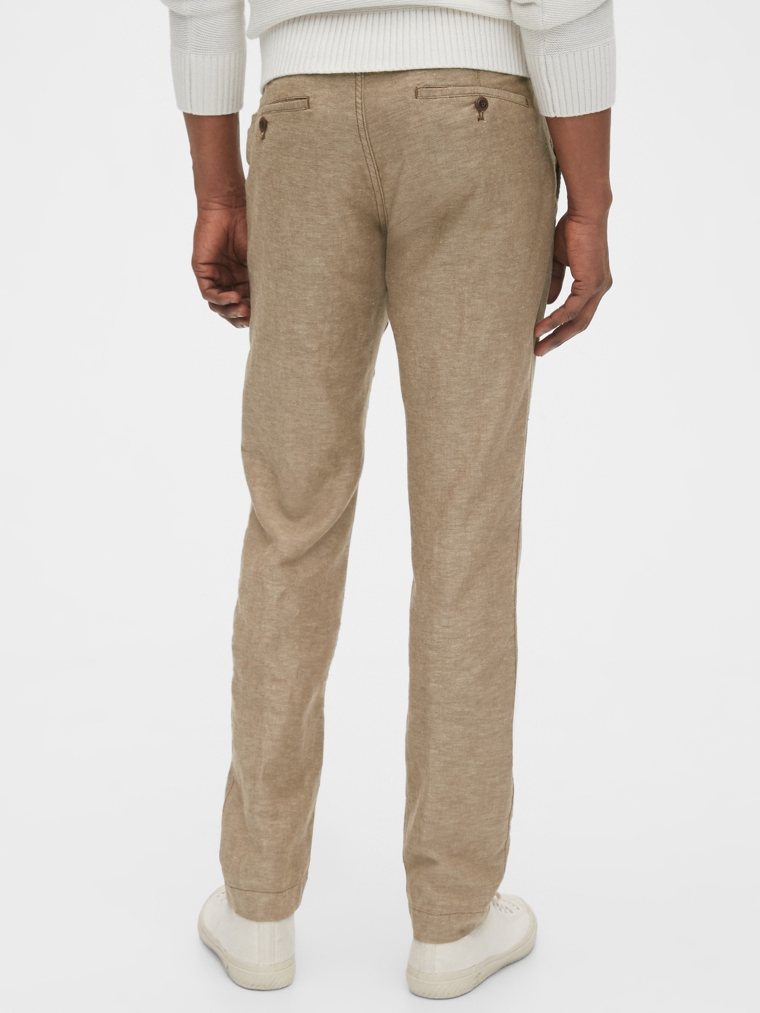 gap slim khakis