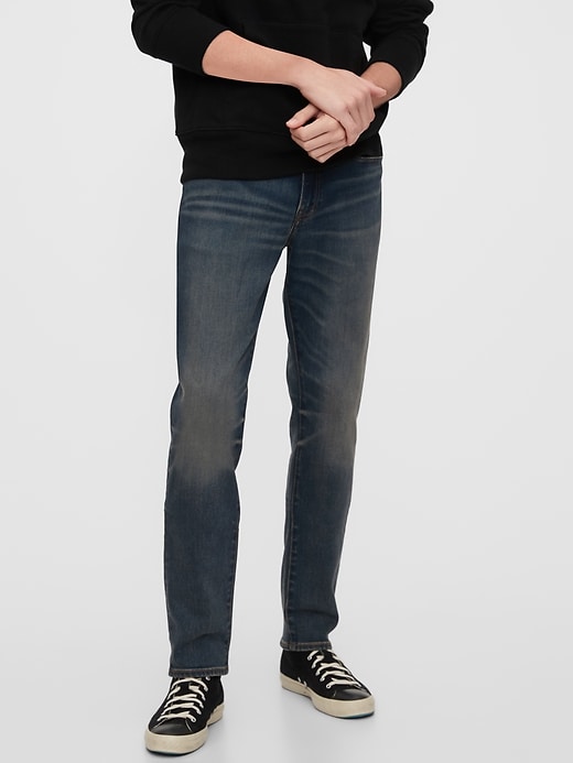 soft wear slim fit jeans with gapflex